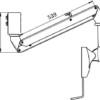 Monitor suspension arm sky 600, height adjustable with locking - Image 2