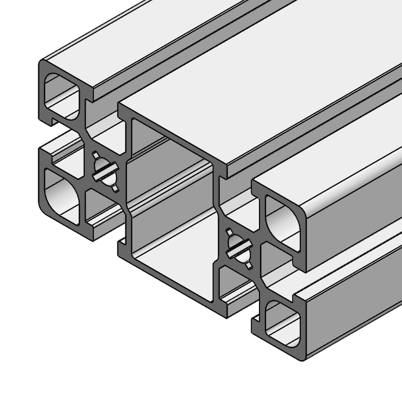 MSB 45x90 F Alumiiniprofiili Easy Systems MSB 45x90 F Alumiiniprofiili Easy Systems